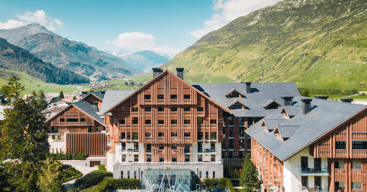 The Chedi Andermatt in Andermatt