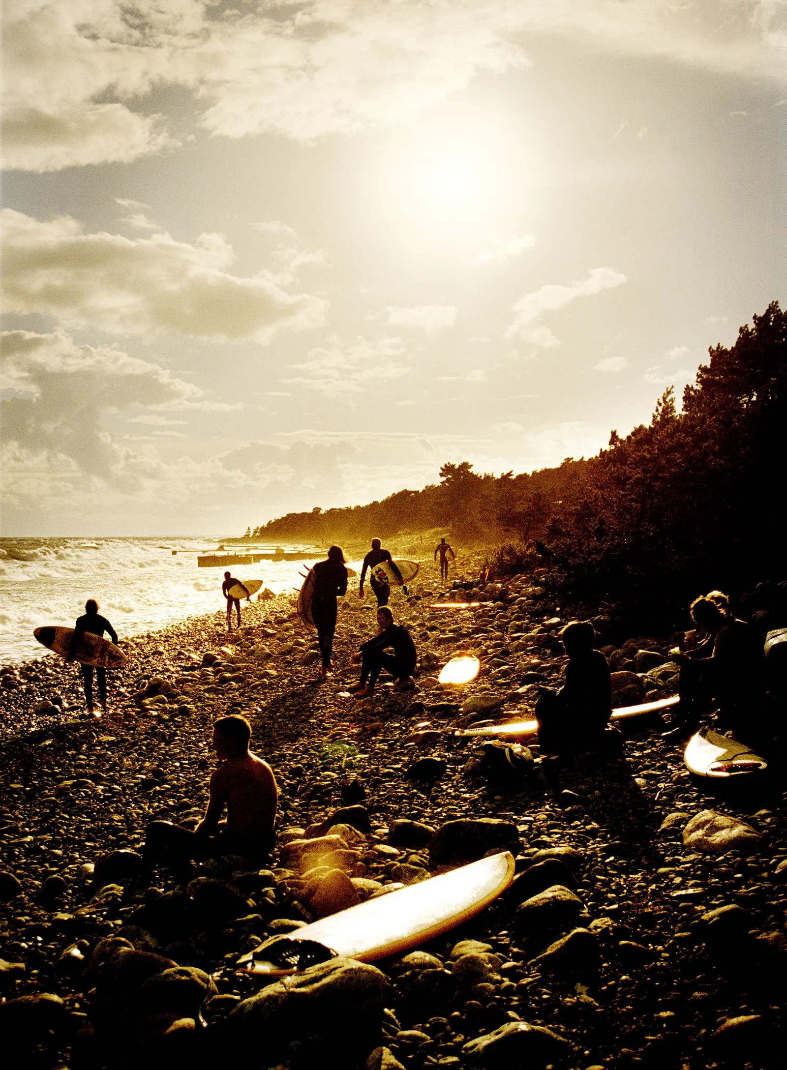 Cold Water Surfing